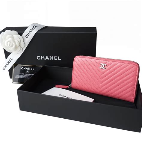 chanel pink wallets|chanel pink wallet price.